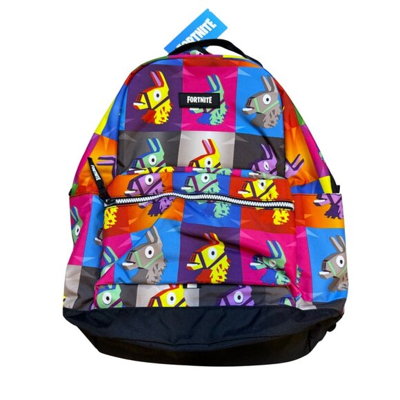 Fortnite Backpack With Adjustable Straps & Front Pocket 17" NWT‎ - Picture 1 of 6